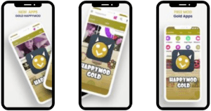 Téléchargez gratuitement la dernière version de HappyMod Gold 2026 APK 2