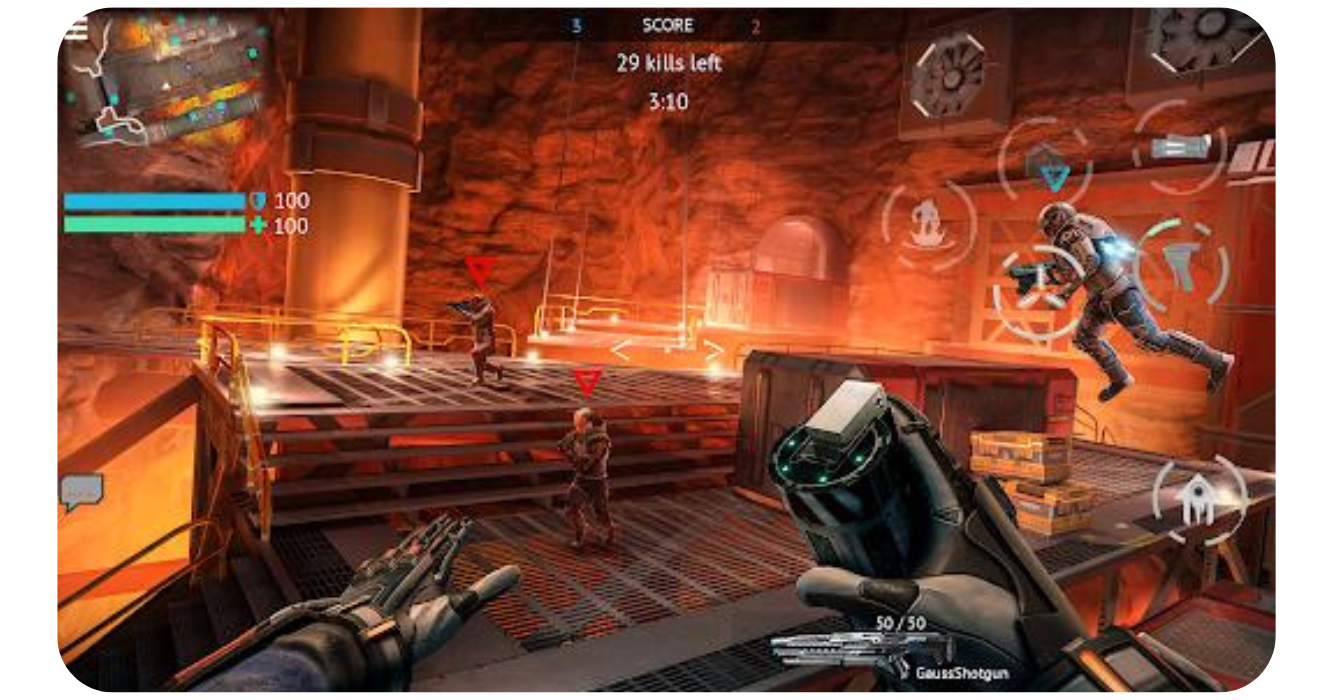 تحميل لعبة Infinity Ops: Cyberpunk FPS مهكرة 2024 مجانا 2